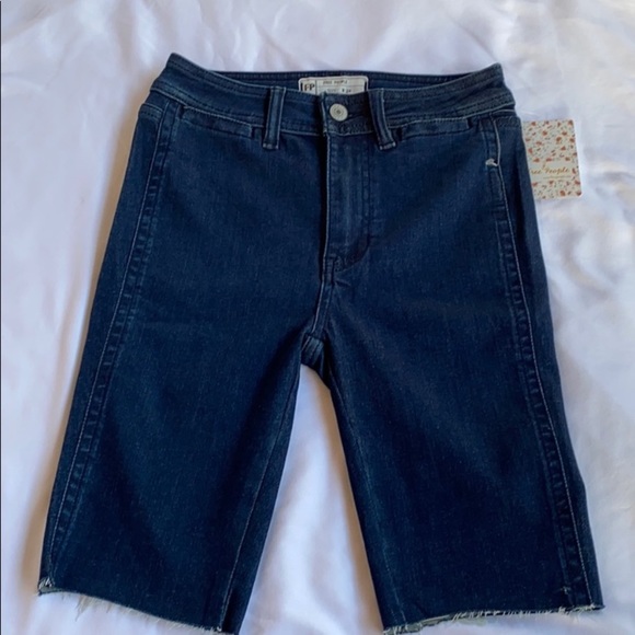 Free People Raw Hem Short Sz 24 - Picture 3 of 10